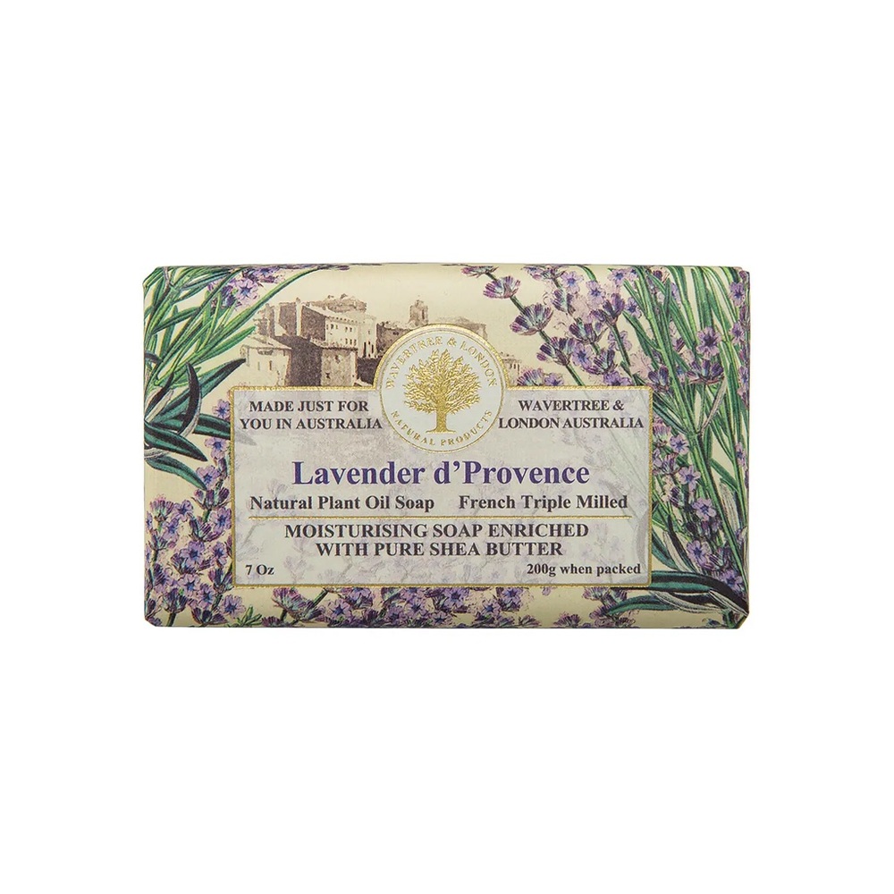 Wavertree & London Lavender D'provence Luxury Hand & Body Soap Bars Set of 8